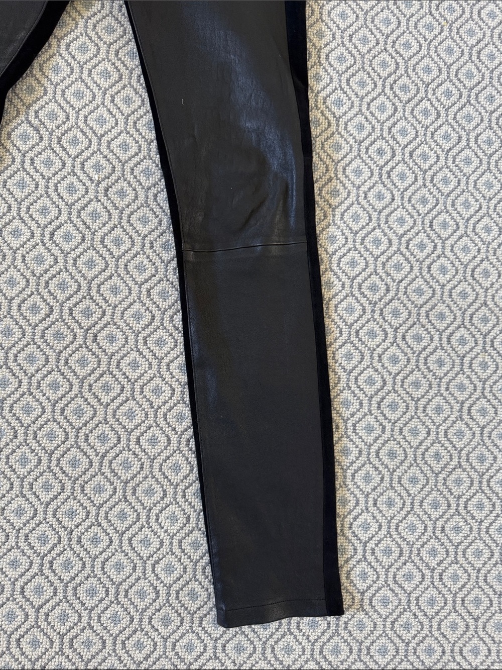 Vince Low Rise Leather Pants - Picture 7 of 9